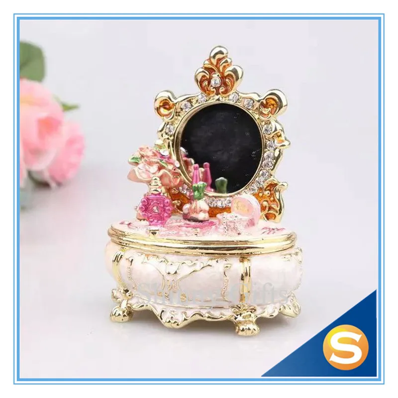 Современная жизнь туалетный столик в форме коробочки для сувениров ретро | Дом и