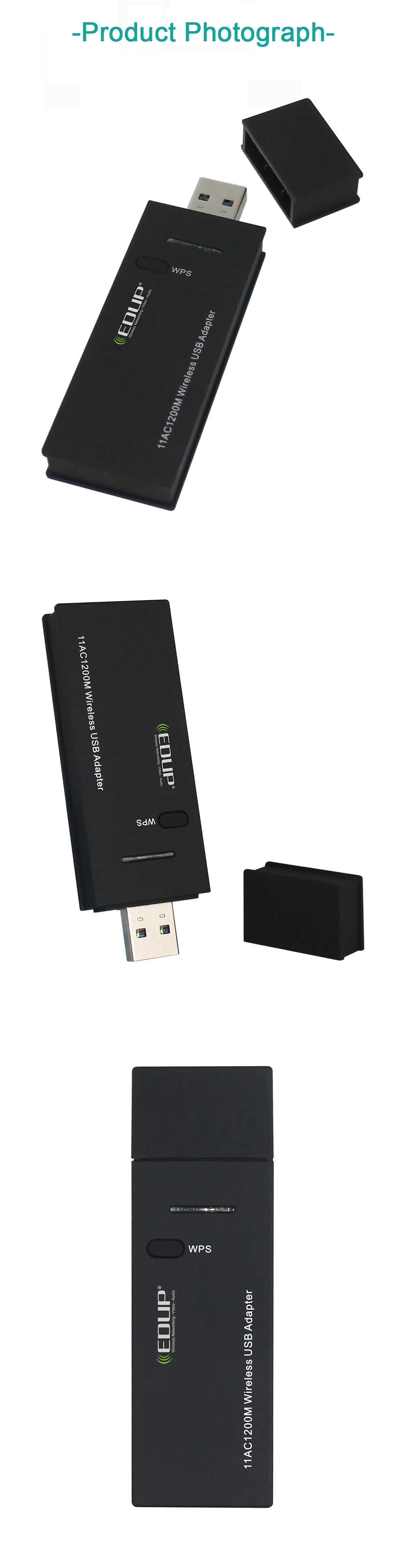 EDUP 5 ГГц wifi USB адаптер 1200 драйвер Mbps бесплатно для windows 802.11ac usb 3,0 ethernet адаптер высокоскоростной Wi-Fi приемник