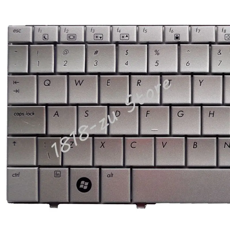 YALUZU New For hp mini Netbook 2133 2140 2144 hp2133 hp2140 hp2144 Keyboard silver FOR Mini-Note(FH424PA) English laptop | Компьютеры и
