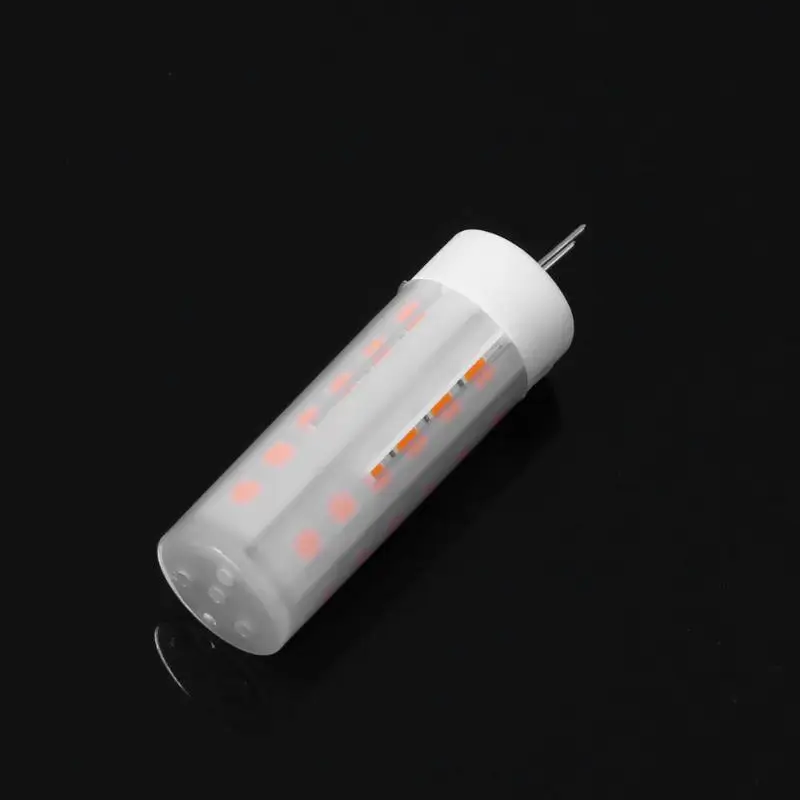 G4 SMD2835 36LED с эффектом пламени светильник лампы AC/DC 12 V-24 V 2W Винтаж декор дома номер декоративные светодиодные лампы ночной Светильник ing питания