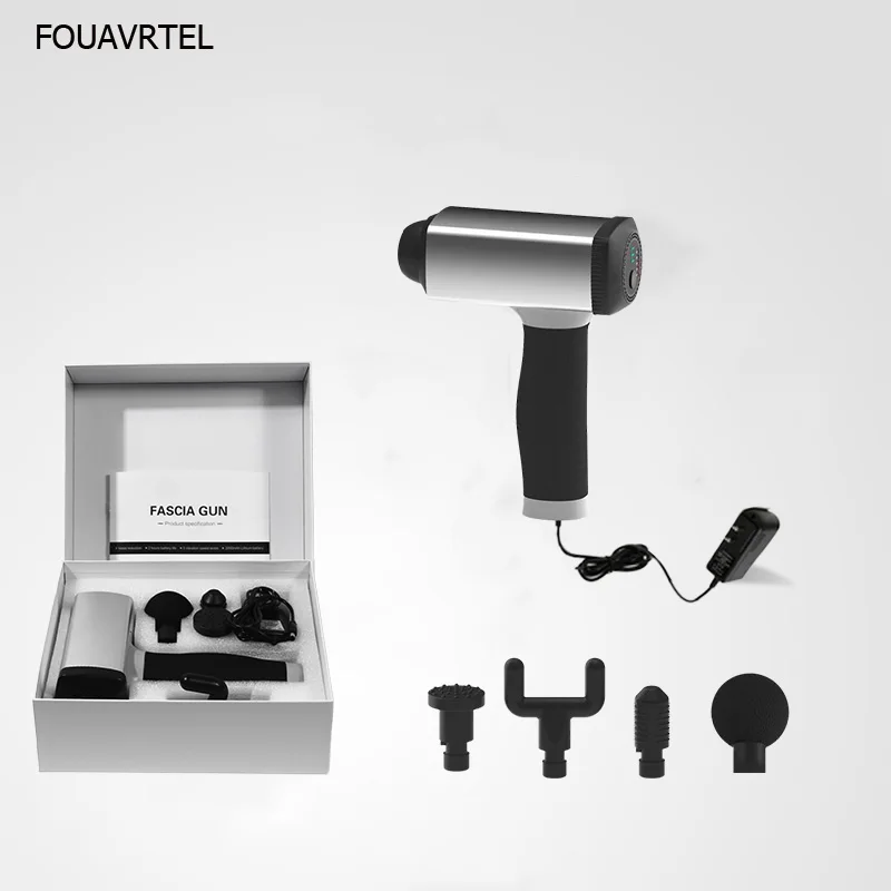 FOUAVRTEL массажный пистолет нового поколения хорошее качество массажер для тела