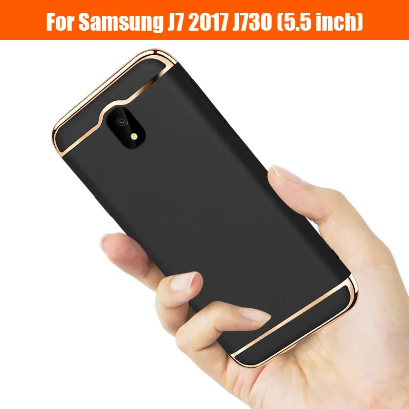 Чехол для Samsung Galaxy J7 2017 роскошный чехол 3 в 1 с покрытием J730 2016 J710 Prime J700 2015 чехлы