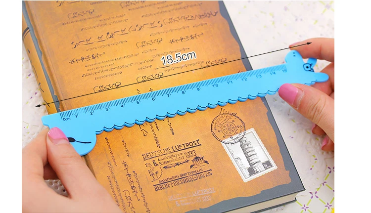 3 шт. детские пластиковые линейки с жирафом|straight ruler|student schoolgiraffe ruler |