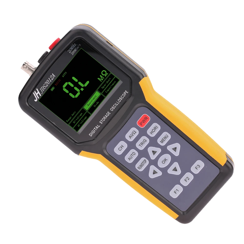 Портативный многофункциональный цифровой осциллограф 1 канал 20 МГц 4000