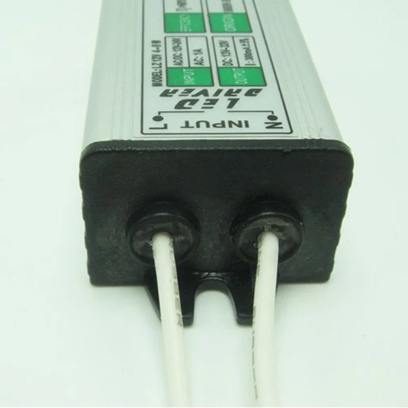 2 шт низкая плата преобразователя Водонепроницаемый светодиодный драйвер DC12V 4-9x1W Питание 4 W 5 W 6 W 7 W 8 W 9 W драйвер постоянного тока трансформатор