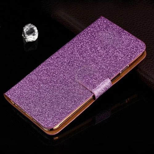 Purple Блестящий чехол для телефона, чехол Fundas для samsung Galaxy Note 5 4 3 2 Neo Lite, флип-чехол s A8 A7 A5 A3 - Цвет: Purple