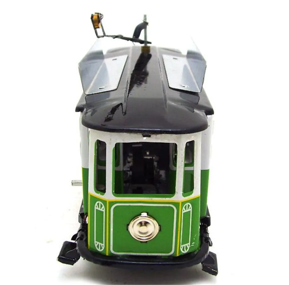 Винтажные заводные ветряные полюсные трамвайные игрушки для фотосъемки детей