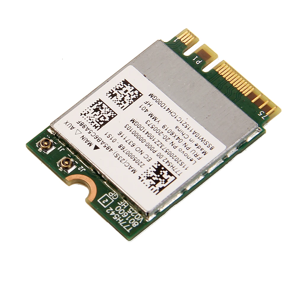 Broadcom BCM943162ZP двухдиапазонный беспроводной оптово-ac 2.4 г / 5 wi-fi Bluetooth 4.0 NGFF 802.11ac для IBM