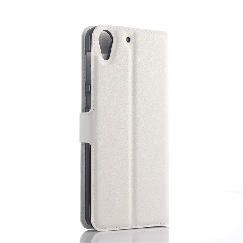 Для htc Desire 728 чехол новинка 2015 Личи кожаный бумажник Стенд для телефона |