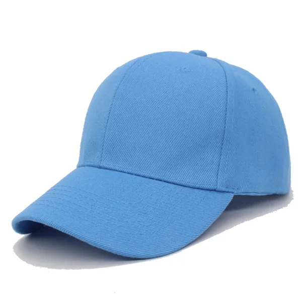 AETRUE Snapback, Мужская бейсболка, женские шапки для мужчин, Кепка в стиле хип-хоп, однотонная Повседневная кепка для женщин и пап, мужская шапка - Цвет: light blue