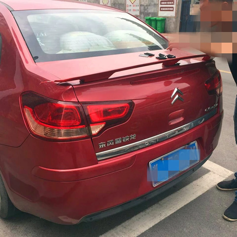 Спойлер заднего крыла для Citroen C4L из АБС-материала Праймер цвет задний спойлер