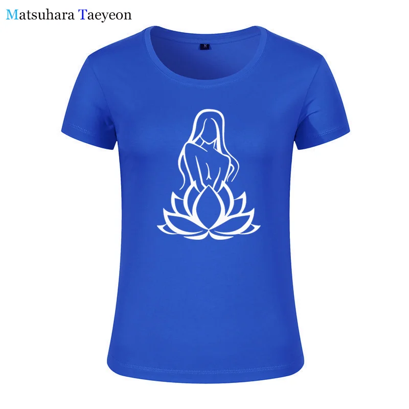 Модная женская одежда namaste рубашка с цветочным принтом для девочек футболка