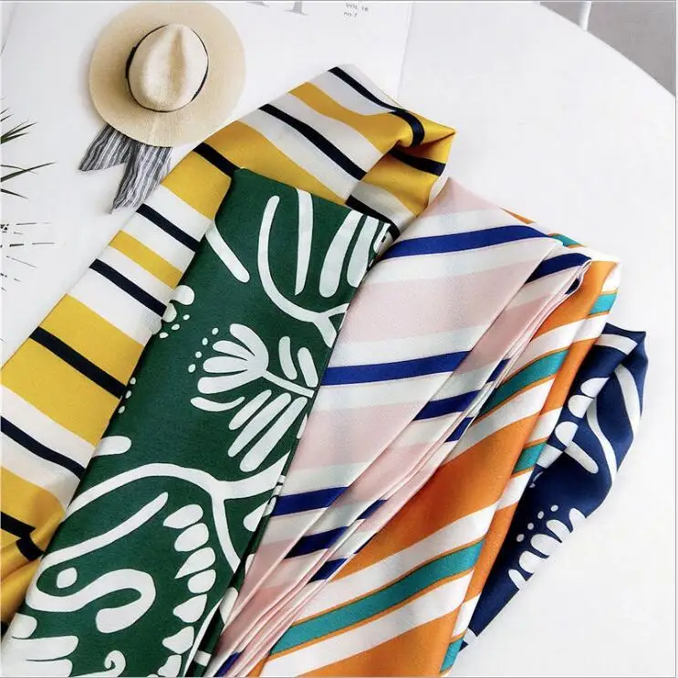 Женский однотонный цветной декоративный длинный шейный галстук повязка на