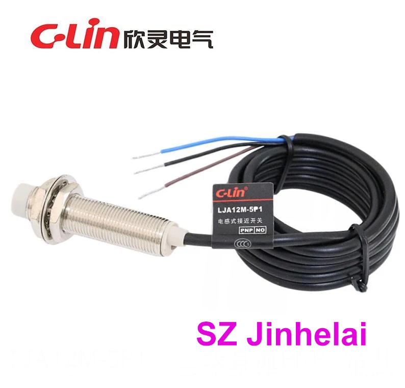 

C-Lin LJA12M-5P1 LJA12M-5P2 Authentic original Proximity switch PNP DC6-36V 1.5M