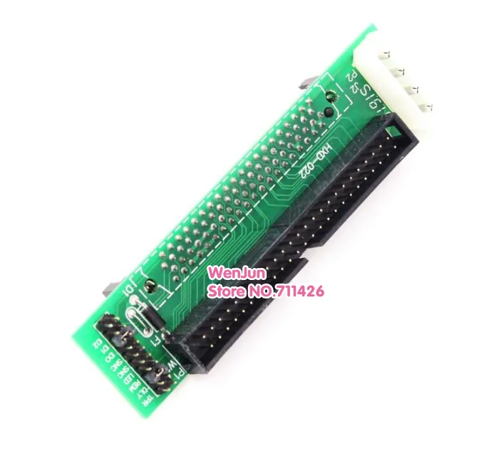 

new SCA 80 Pin to 50 Pin SCSI Aapter SCA 80pin to IDE 50pin Converter Adapter 80 PINS SCSI Hard Disk Transfer Card