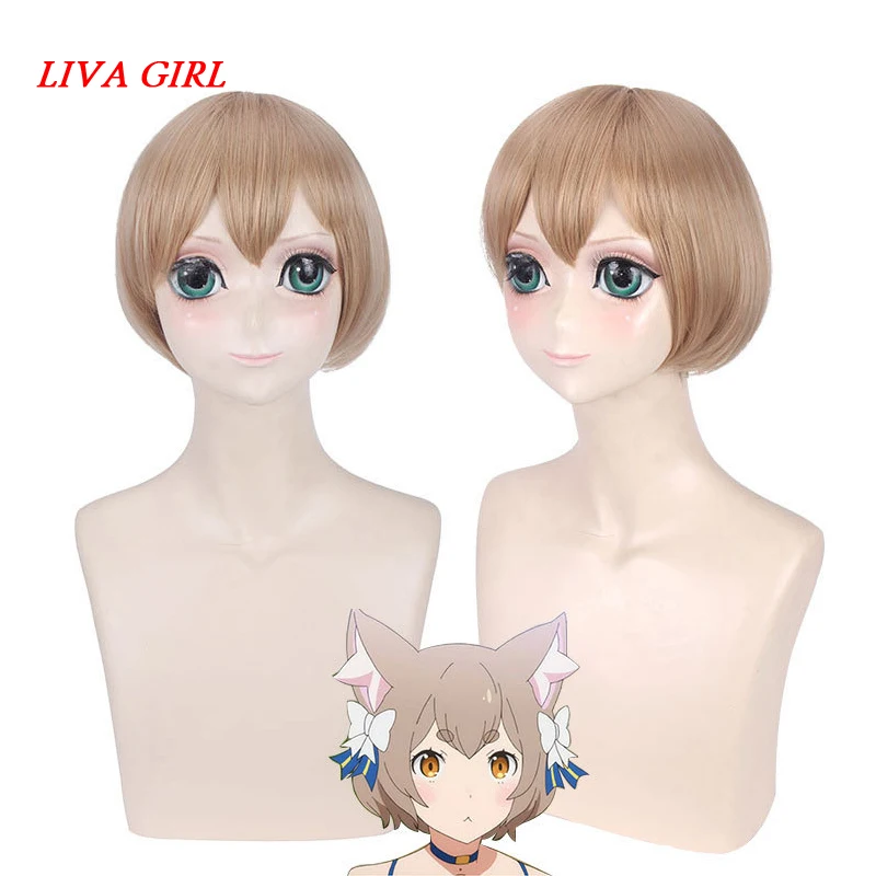Anime Life In A Different World From Zero Felix Argyle Short Wig Cosplay Costume Wigs Heat Resistent Synthetic Hair Party Wigs