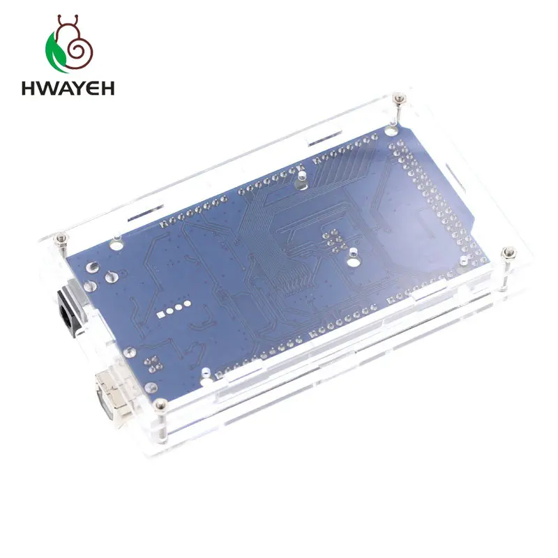 Корпус прозрачный глянцевый акриловый совместимый с arduino Mega 2560 R3 чехол 1 шт. |