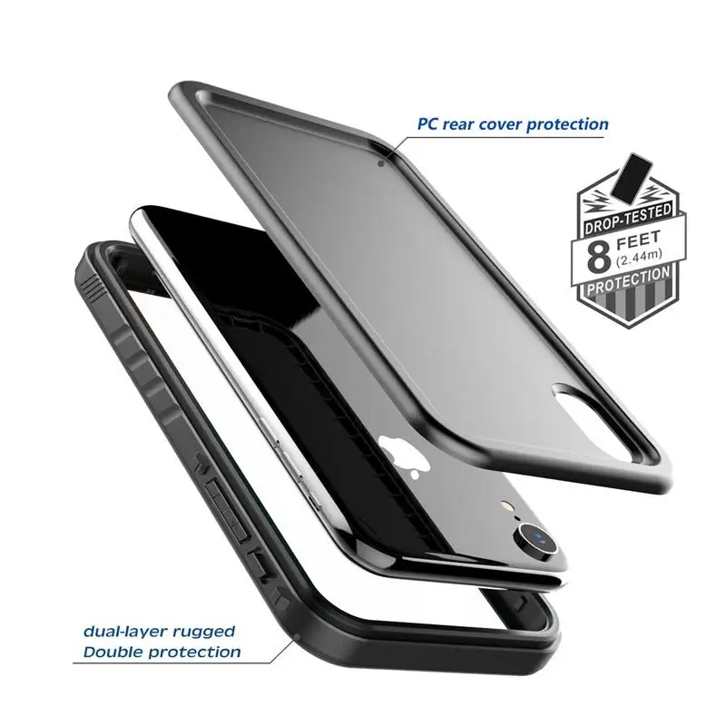 Водонепроницаемый чехол для iPhone X Xs Max Xr с защитой 360 градусов ударопрочный IPhone 5 5SE