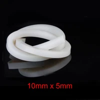 10mm x 5mm high temperature resistant door window solid silicone rubber sealing strip weatherstrip