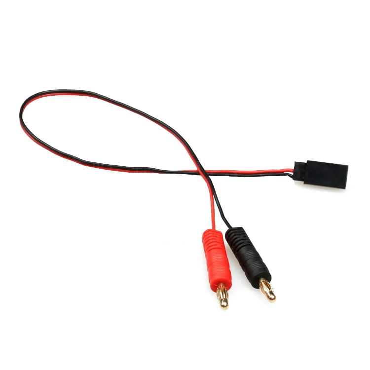 15 см приемник Futaba JST Servo Plug To 4 мм Пуля банан зарядное устройство зарядки|battery charger