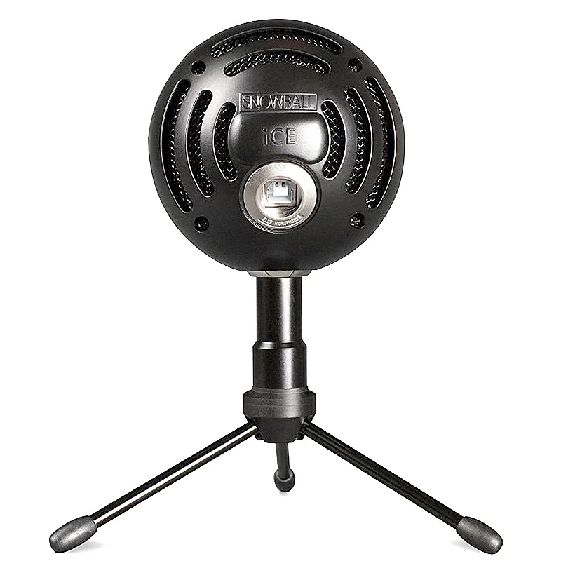 Конденсаторный кардиоидный микрофон Blue Snowball ice USB для компьютерной записи и литья