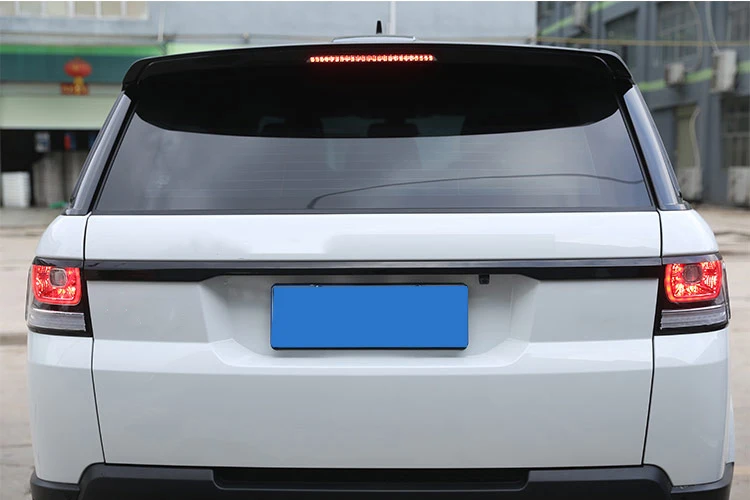 Глянцевая черная крышка багажника автомобиля из АБС пластика для Range Rover Sport RR 2014