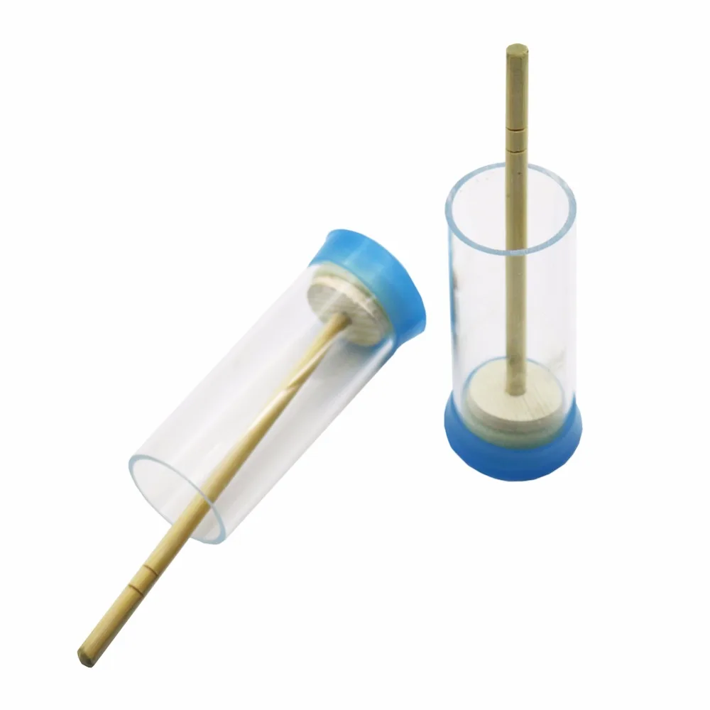 Пластиковая флакон для маркировки пчеловодства 1 шт. деревянные палочки с губкой