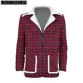 Back To Future Marty Mcfly Jacket Cosplay Costume Man Coat New Casual Outwear Halloween Suit with Pocket