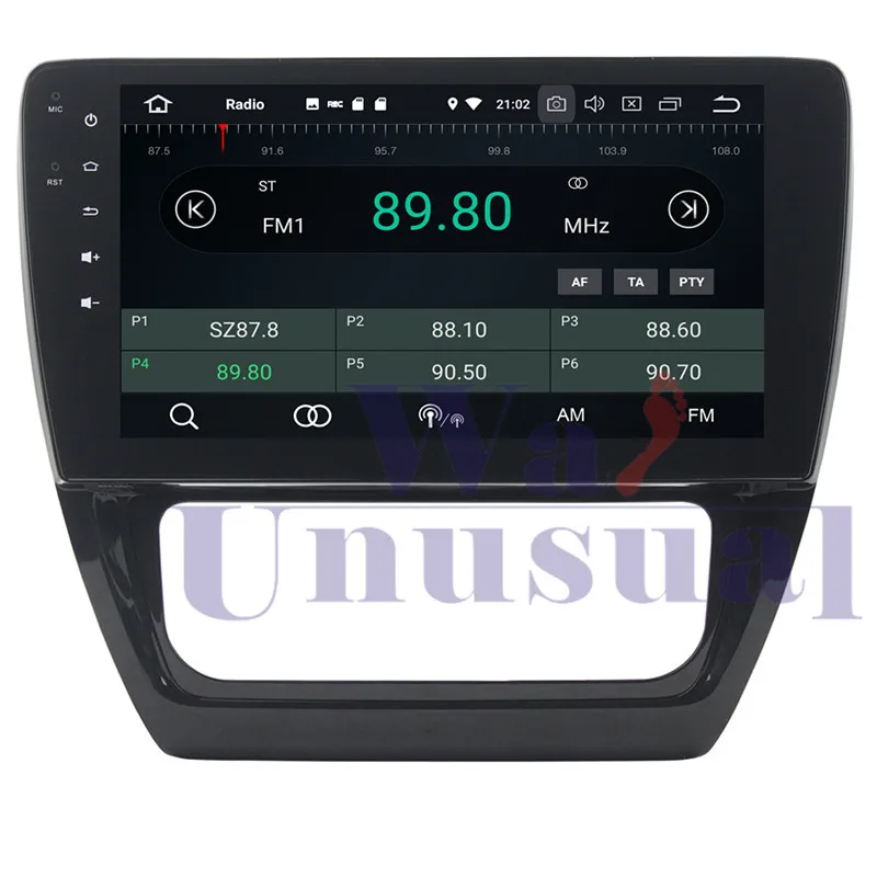 Wanuary 10 1 дюймов Android 9 0 Автомобильный GPS навигационный плеер для VW SAGITAR 2012 2013 2014 без