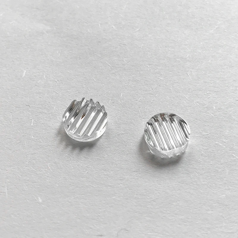 

Laser lever part wave shape laser marking lens diameter 8mm angle 110degrees line lens plastic lenses optical lens manufacturer