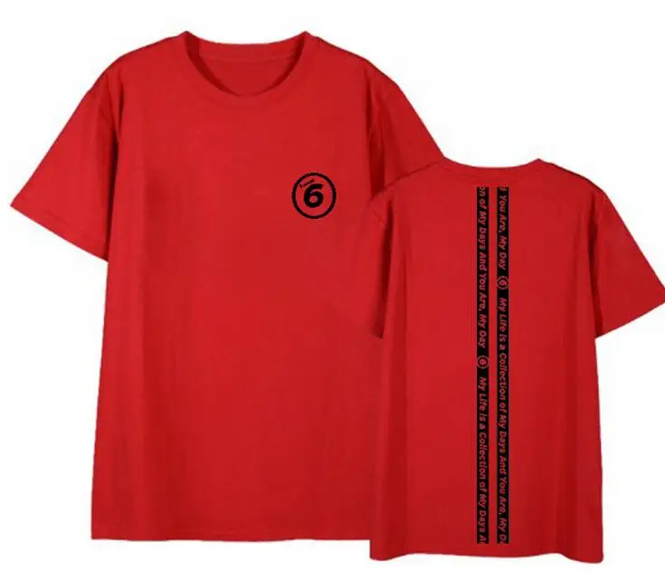 Летняя футболка с круглым вырезом и принтом для фанатов kpop 2017|t shirt|t shirt stylet shirts for