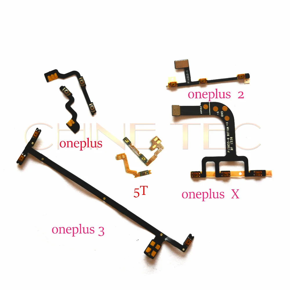 Кнопка включения/выключения громкости гибкий кабель для oneplus 1 2 3 3T X 5 5T A1000 A2000 A3000