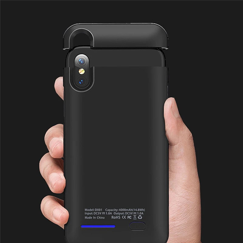 Защита зарядного устройства для мобильного телефона чехол apple coque iphone 7 8 X Plus 3000/4200