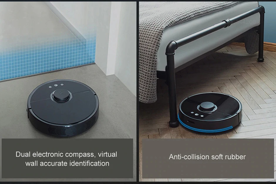 Roborock S50 S55 XIAOMI MI Robot 2 Пылесос для дома Автоматическая подметальная пыль Стерилизация MIJIA APP Смарт плановая стирка мытье влажная сухая чистка робота мытьё чистка ковров Быстрая