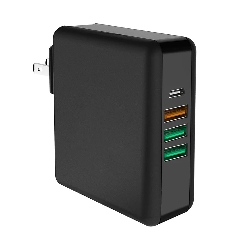 61 Вт многопортовое зарядное устройство 3A USB-C Type-C PD QC 3 0 быстрое адаптер для Macbook Pro
