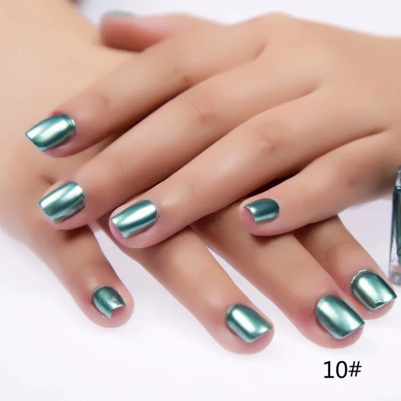 Модный летний Гель-лак для ногтей сделай сам 6 мл лак металлик зеркальный