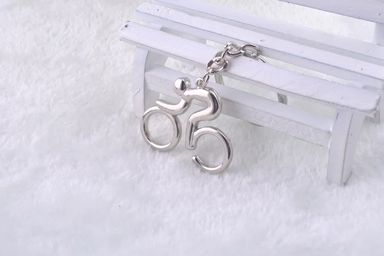 Брелок фигурка для спортивного мужчины дорожный велосипед украшение сувениры