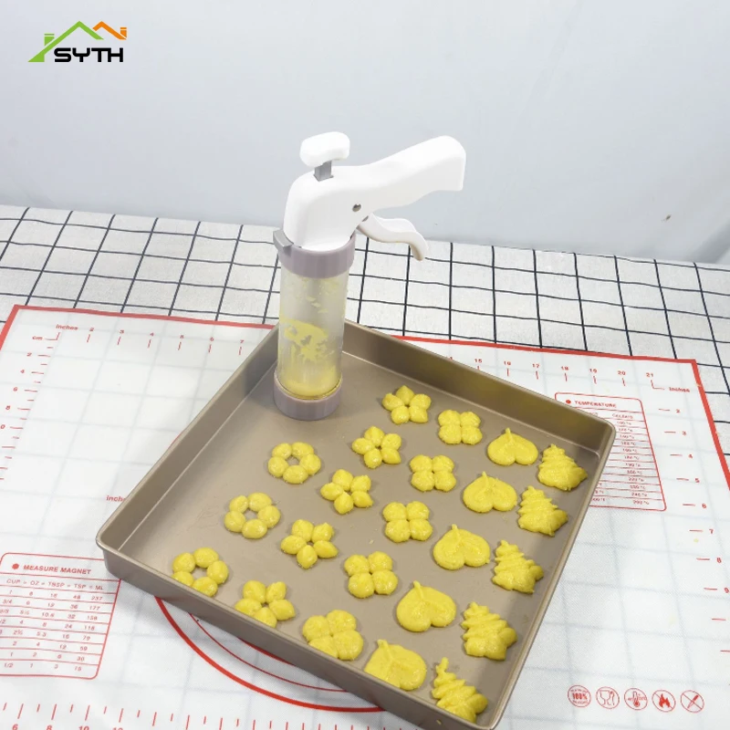DIY Инструмент для готовки Печенье Cookie экструдер пресс машина Бисквит чайник торт