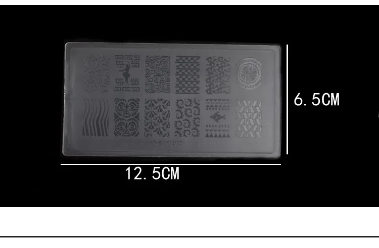 SBC01-10 новая штамповочная пластина с изображениями для нейл-арта дизайн