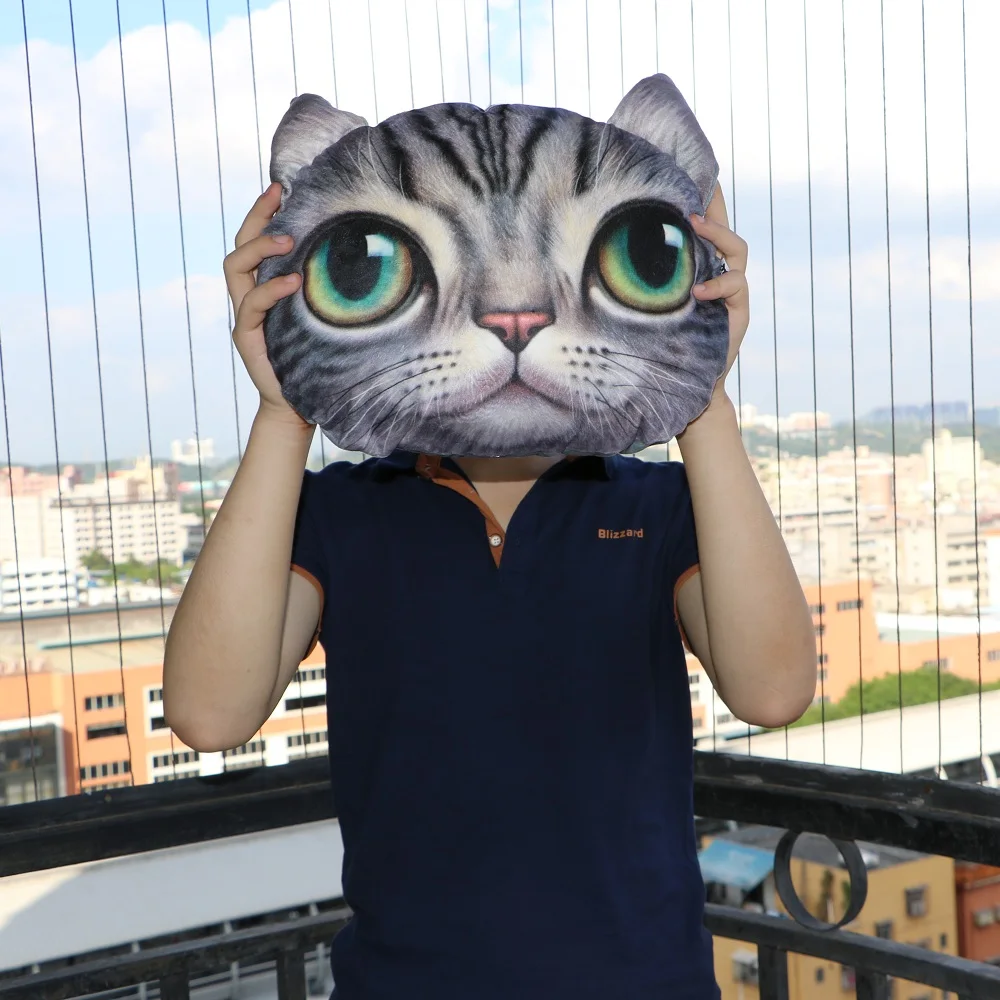 Креативная мультяшная Подушка декоративная подушка для кошки собаки сна и