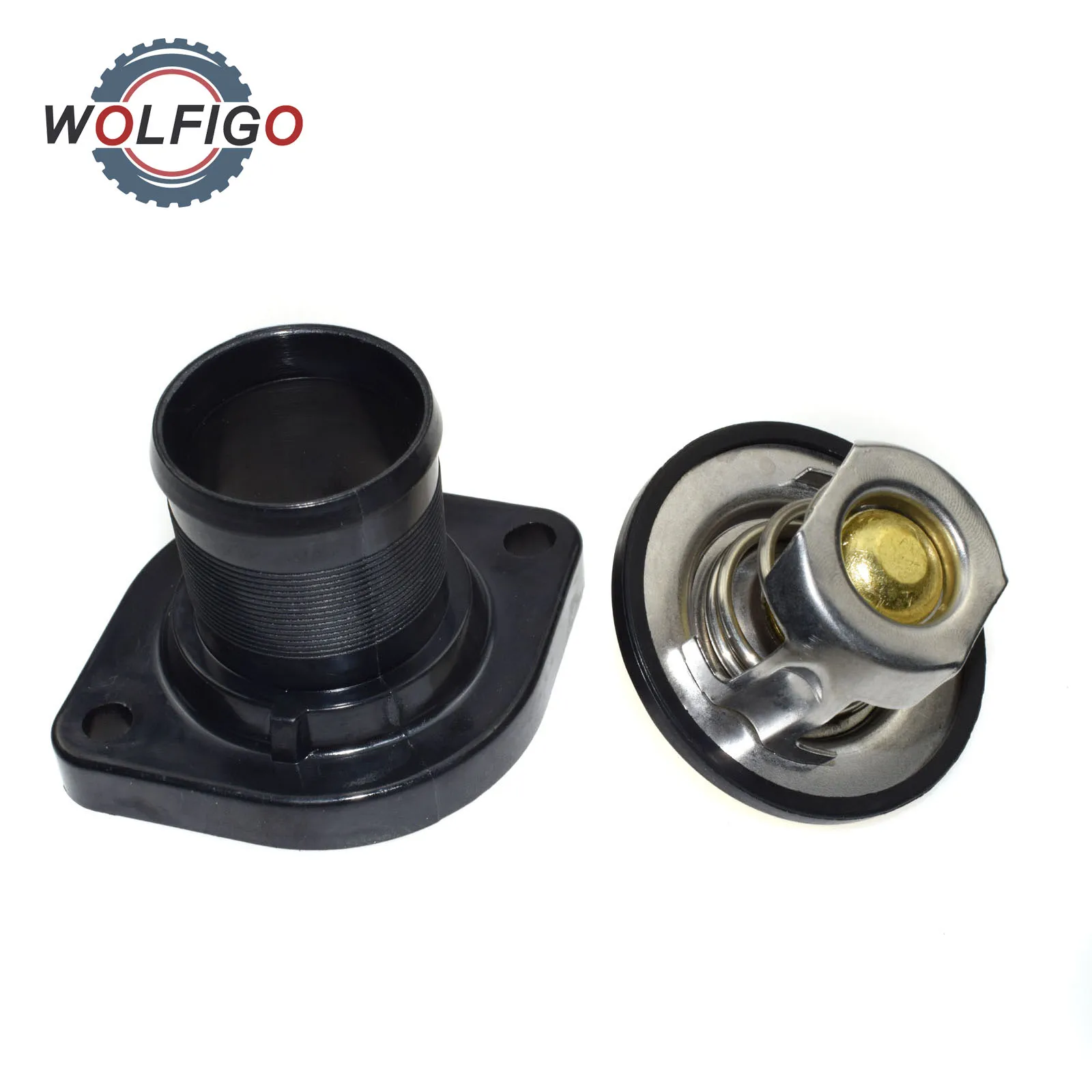 WOLFIGO новый термостат охлаждающей жидкости двигателя для Peugeot 206 306 307 Citroen Berlingo C3 C4