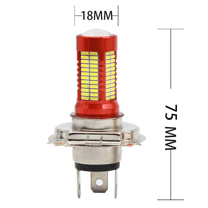 LYMOYO автомобиль H4 led HI/LO H7 60 Вт Авто 4014 106SMD светодиодные лампы 6000 К Белый drl дневные
