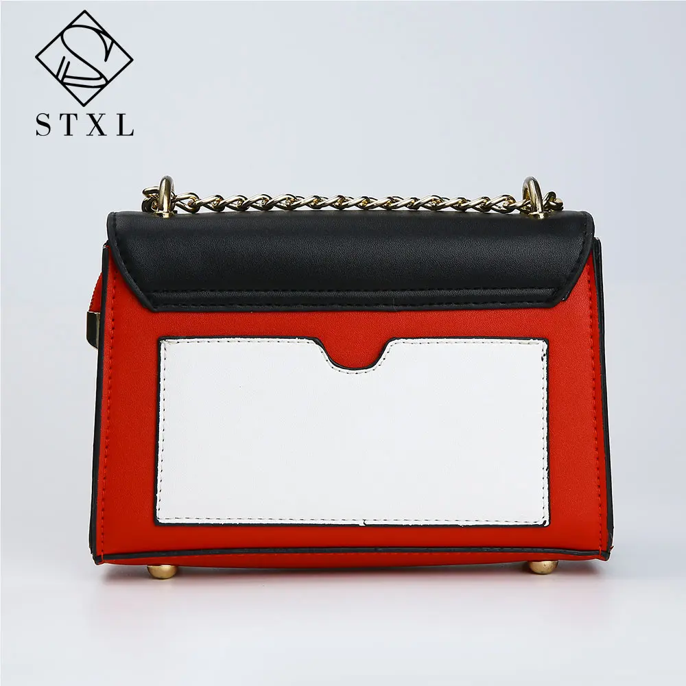 Stxl Роскошные Сумки Для женщин модельер бриллиантами клапаном PU кожаная сумка