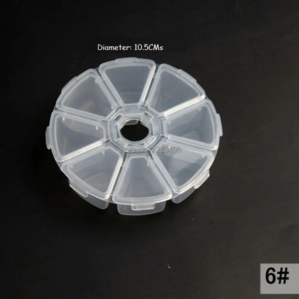 Free Shipping Plastic Nail Decorations Container Box Tools | Красота и здоровье