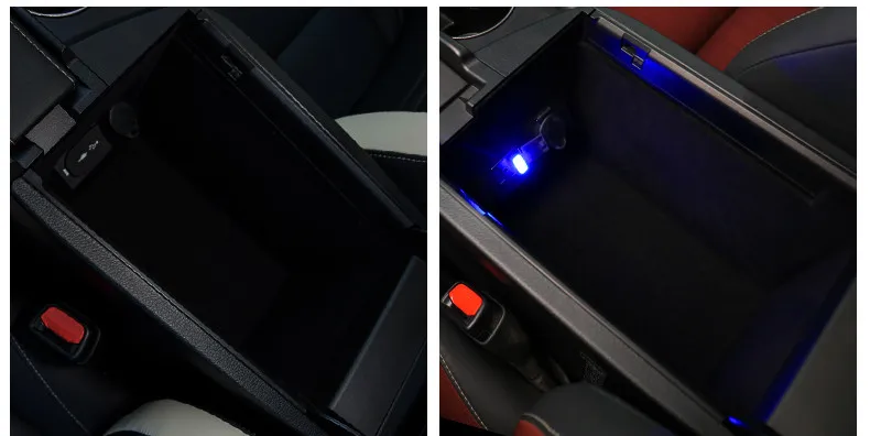 USB мини беспроводной автомобильный интерьерный светильник, декоративный мягкий светильник для Lexus NX серии NX300H NX200T