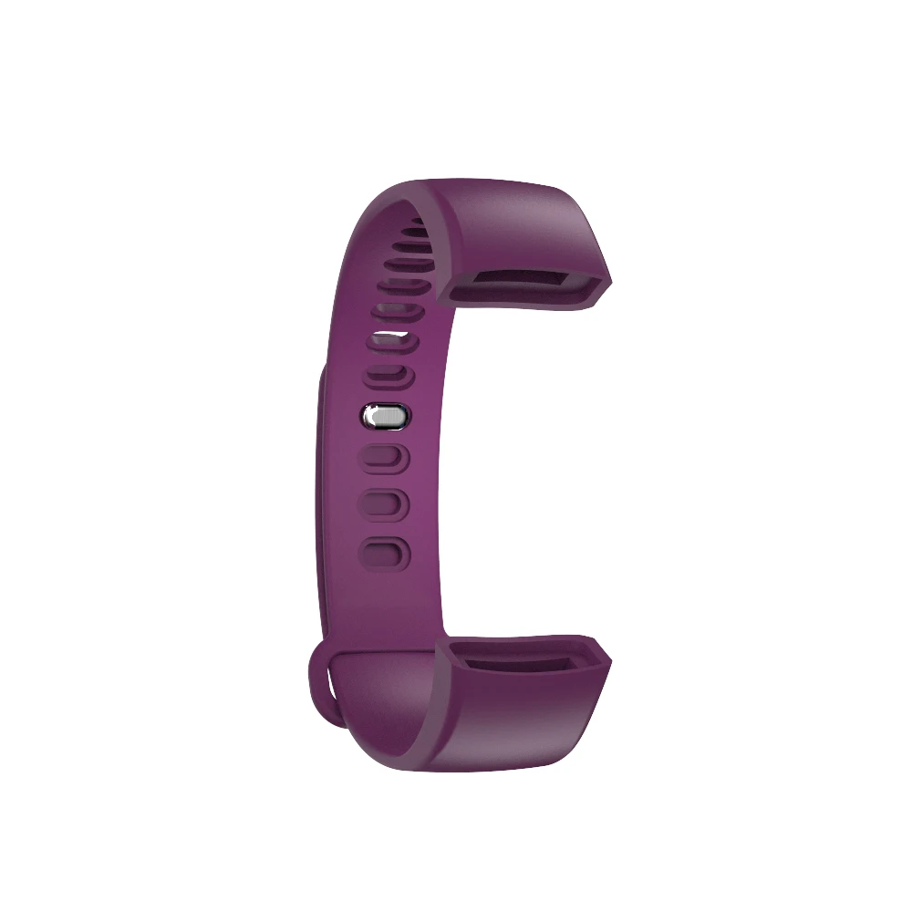 Purple strap Умный Браслет Timethinker F64HR, фитнес-браслет, AGPS, шагомер, кровяное давление, монитор слуха, трекер сна, Smartband IP68 - Цвет: Purple strap