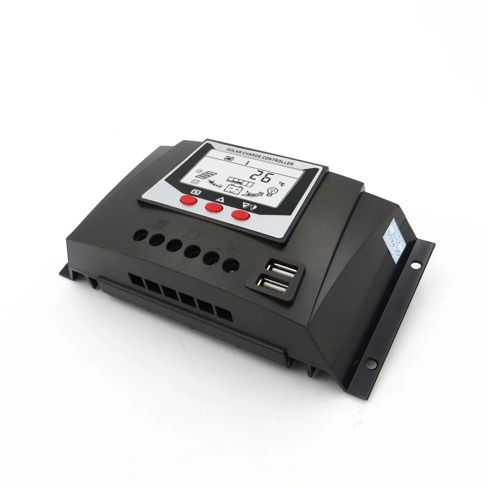 12V 24V 36V 48V Auto Backlight 30AMPS PWM Solar Charger controller Regulators 30A LiFePO4 lithium Battery 3.2V 3.7V | Обустройство