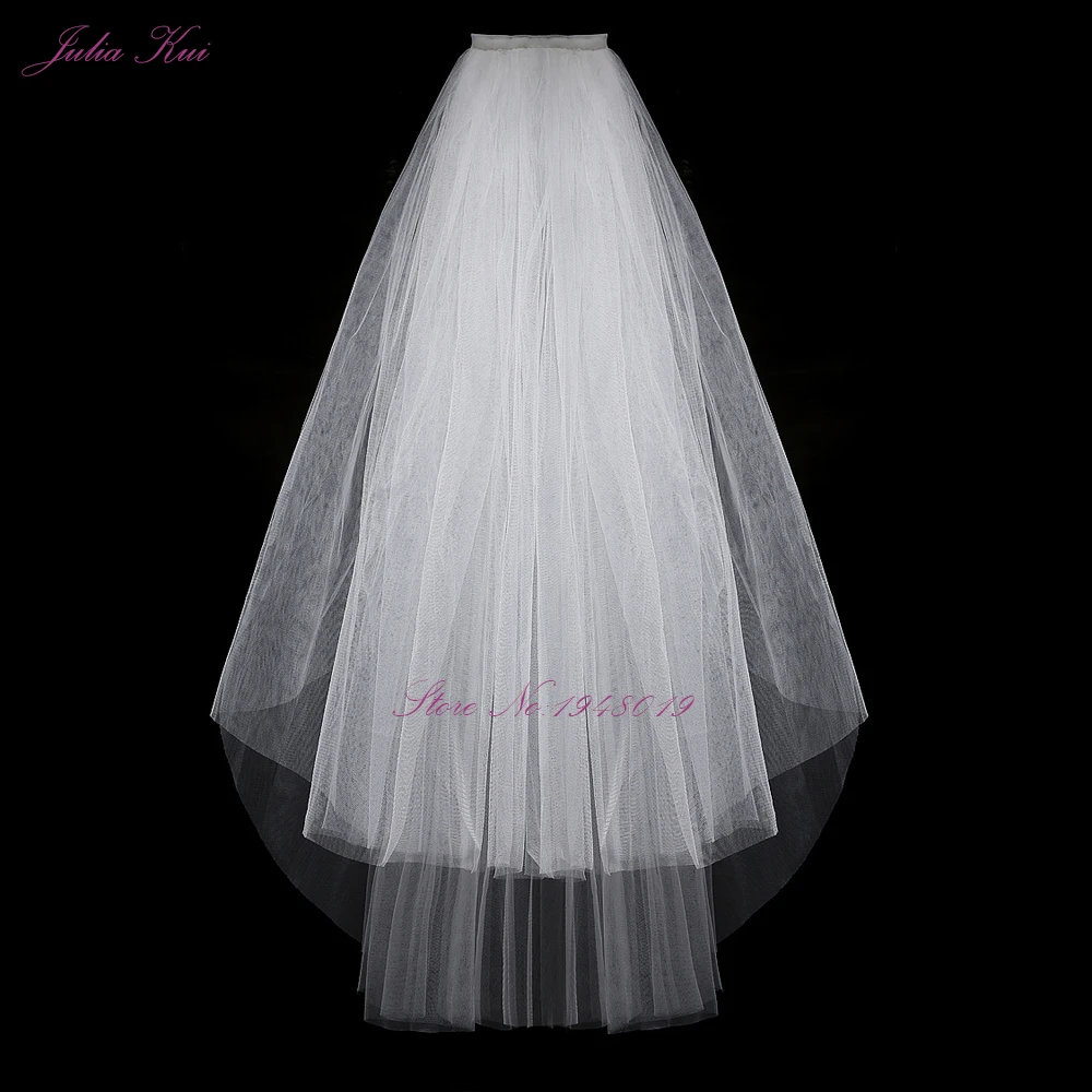 Фата свадебная однотонная с расческой цвет слоновой кости|veil for wedding|veil wedding dresscustom