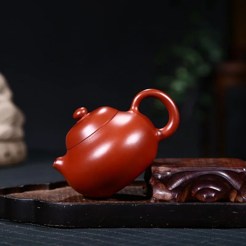 Популярная стильная кастрюля yixing рекомендованный dahongpao pomelos все ручные резные