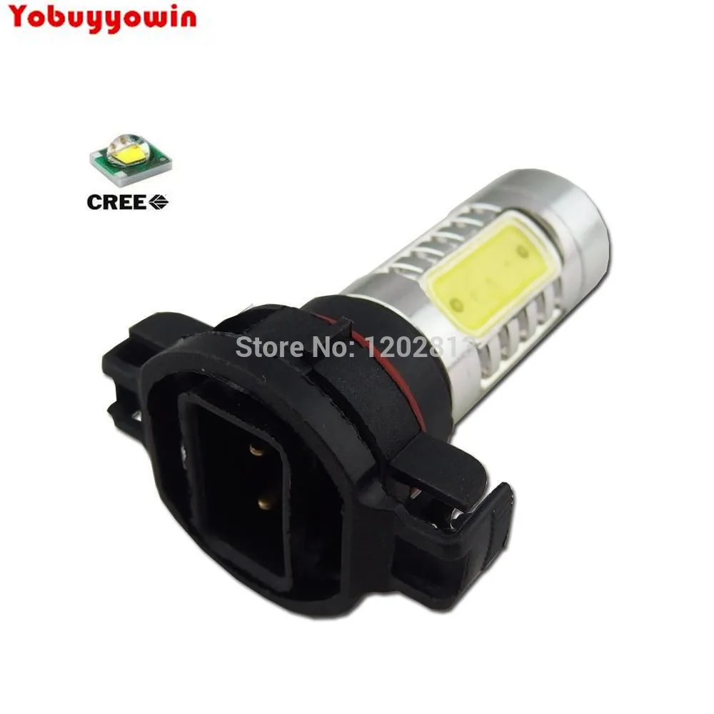 Бесплатная доставка 2 шт. чип CREE H16 PS24W 5202/5201/PS19W/PG20 3 11W COB светодиодные лампы для